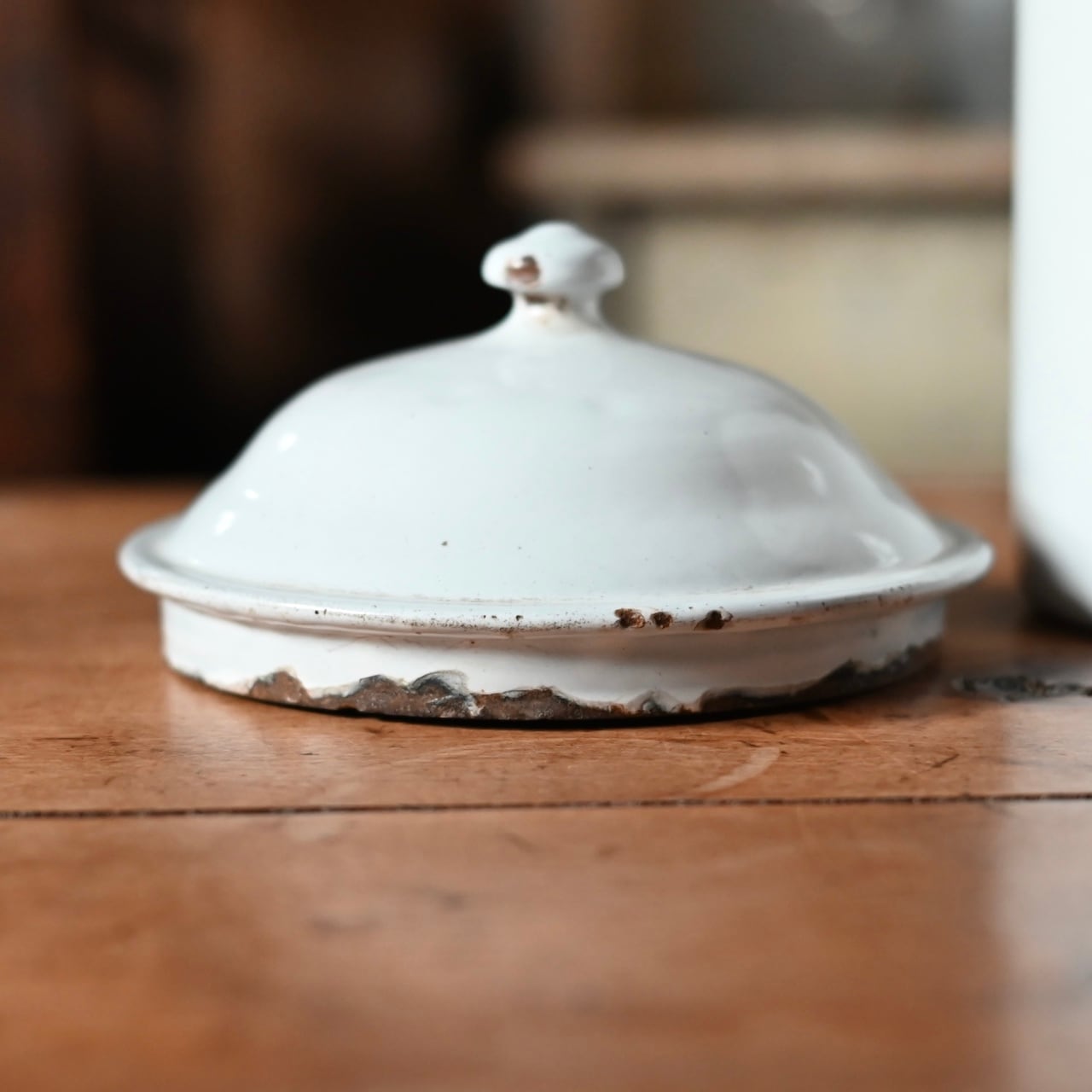 Enamel Canister / エナメル キャニスター【B】〈 琺瑯・ホーロー