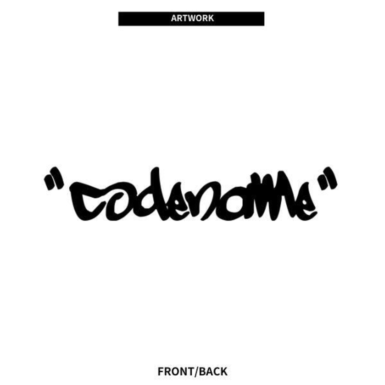 CODENAME 「”TAG LOGO” S/S T-Shirts Black/White」 - 12