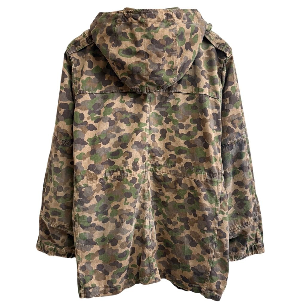 ミリタリージャケット ピードットカモ フィールドパーカー エポレット