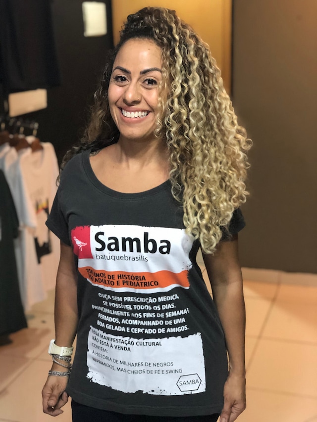 Fowler Tシャツ レディース【samba batuquebrasilis】