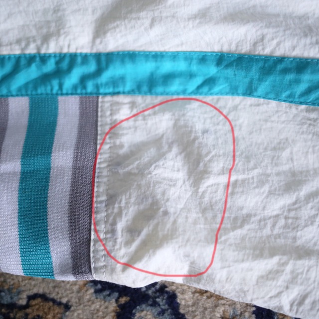 good coloring knit switching and embroidery design nylon truck jacket