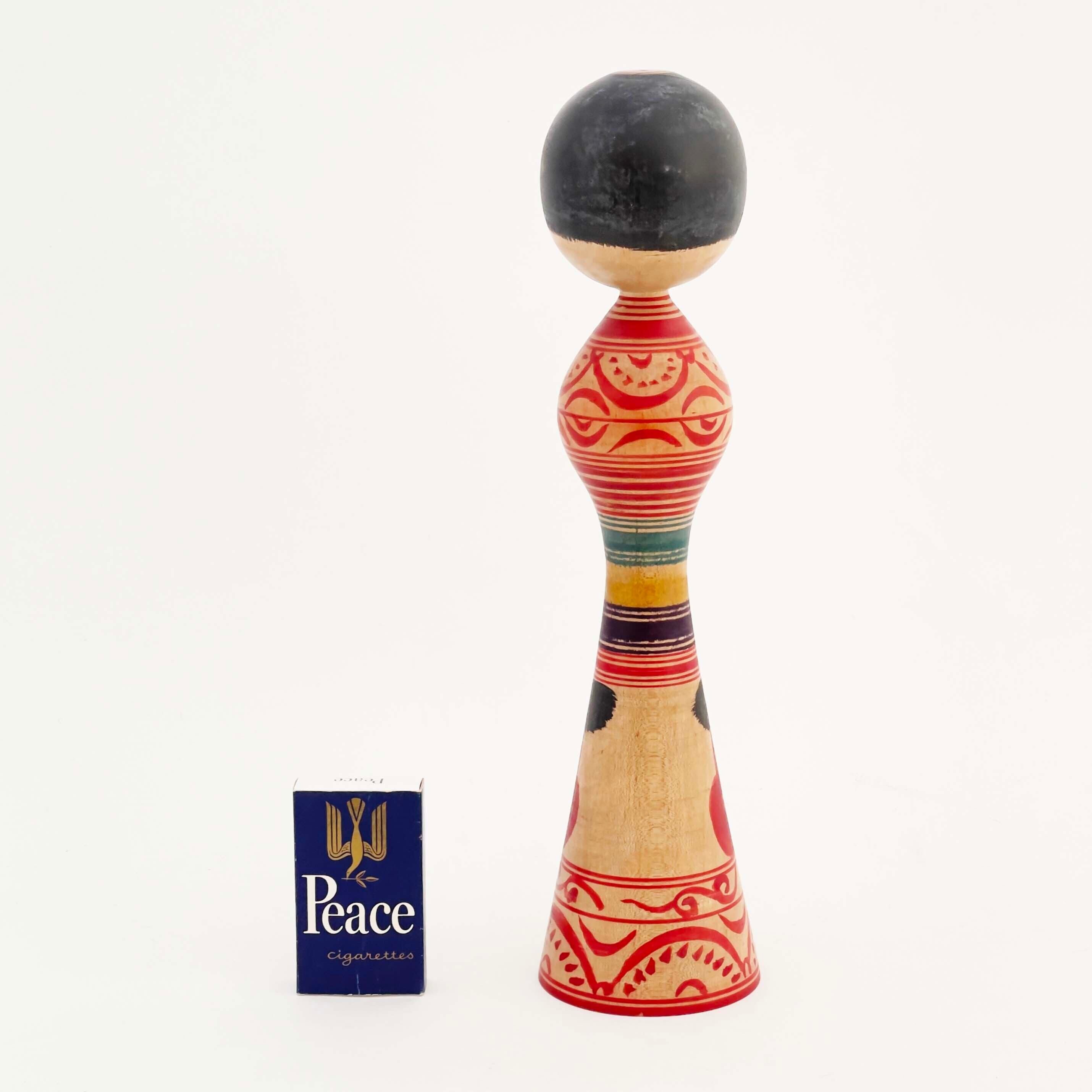 だるま柄こけし（津軽系 / 盛秀太郎こけし）13