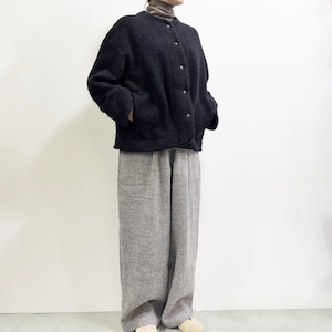 COMM.ARCH. コム・アーチ WO.CO. BOA FLEECE C/D ウールコットンボアフリースカーディガン