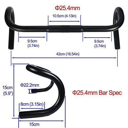 UPANBIKE 自転車のアルミニウム合金 折りたたみハンドルバー クイック