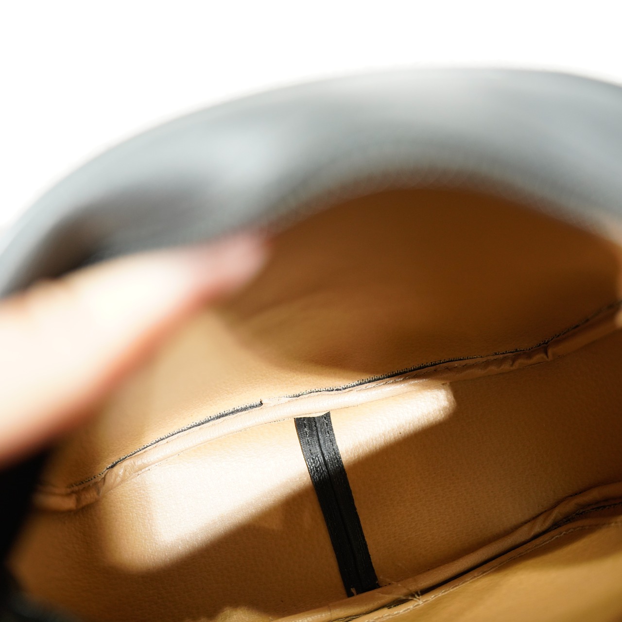 Christian Dior METAL LOGO DESIGN SHOULDER BAG/クリスチャン  