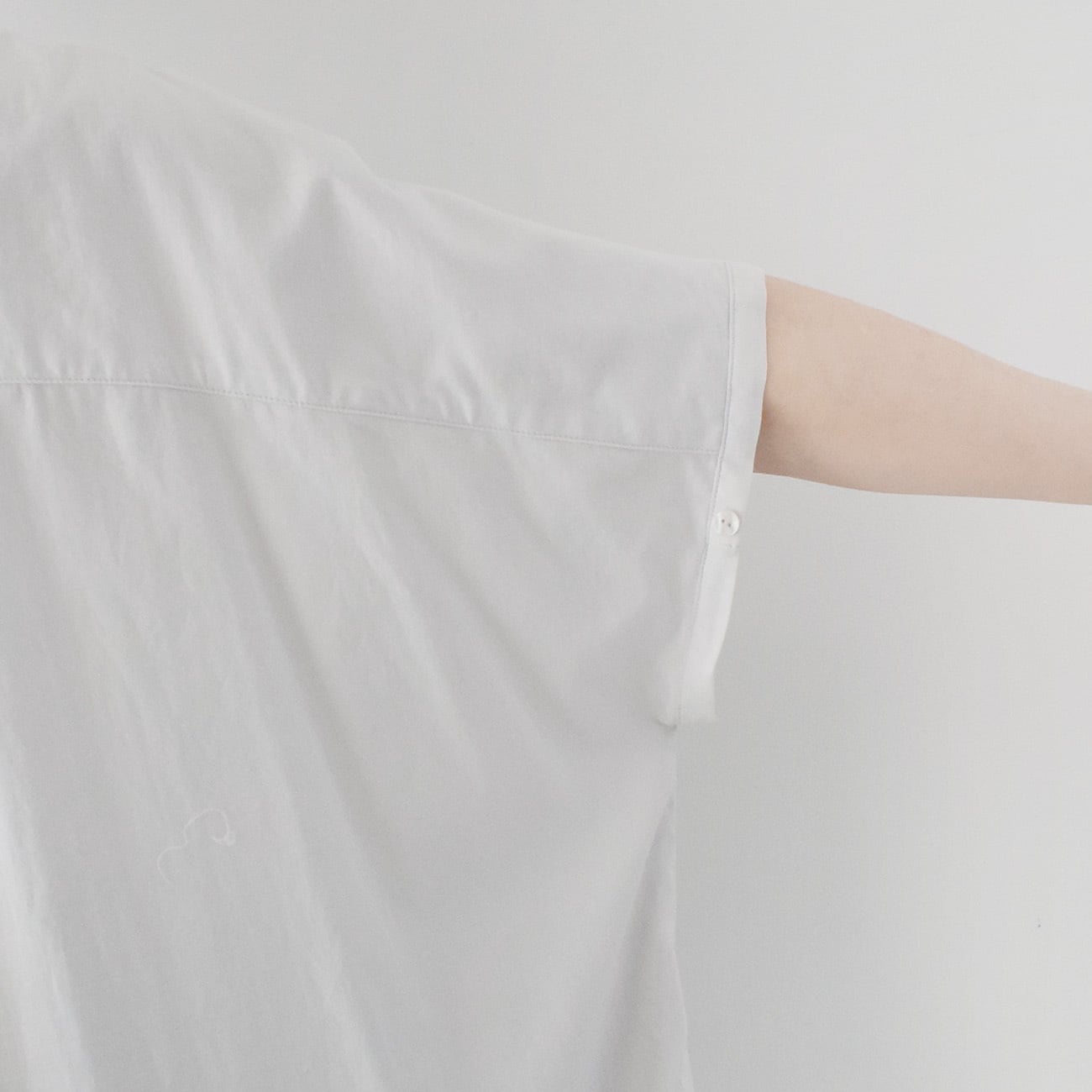 コットン100％ 半袖シャツワンピース：グレー［OP03SHGY］ | skep