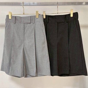 【MARGAUX VINTAGE】ピンストライプハーフパンツ