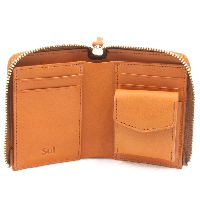 【2026新作】栃木レザー L字ファスナー ミドル財布 「調（TOTONOU）」｜粋 SUI｜日本製