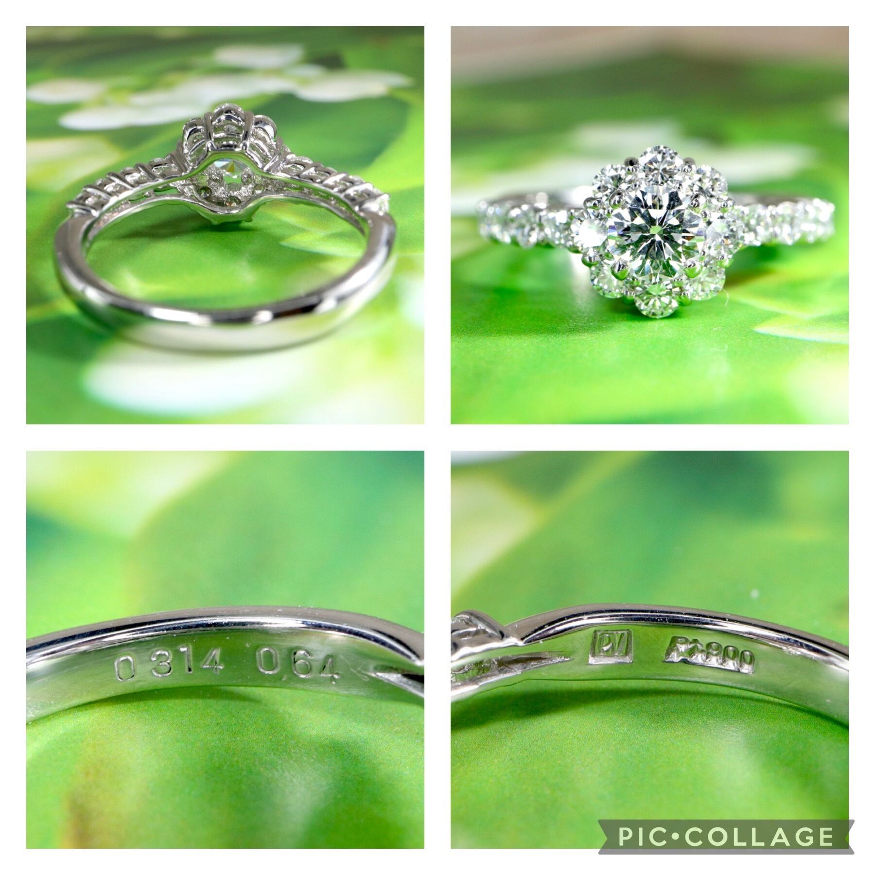 ポンテヴェキオ K18YG 0.2CT ハーフエタニティダイヤモンド ポンテヴェキオ K18YG 0.2CT ハーフエタニティダイヤモンド