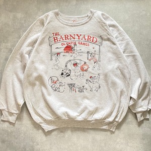 made in Canada  90s Daquin cotton sweat shirt{カナダ製　90s Daquin コットン　スエット　トレーナー　古着　メンズ}ユニセックス