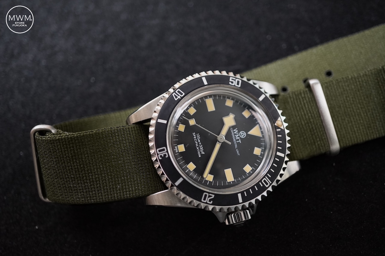 WMT WATCHES Royal Marine – Ocean Noir / Aged Bezel by MWM