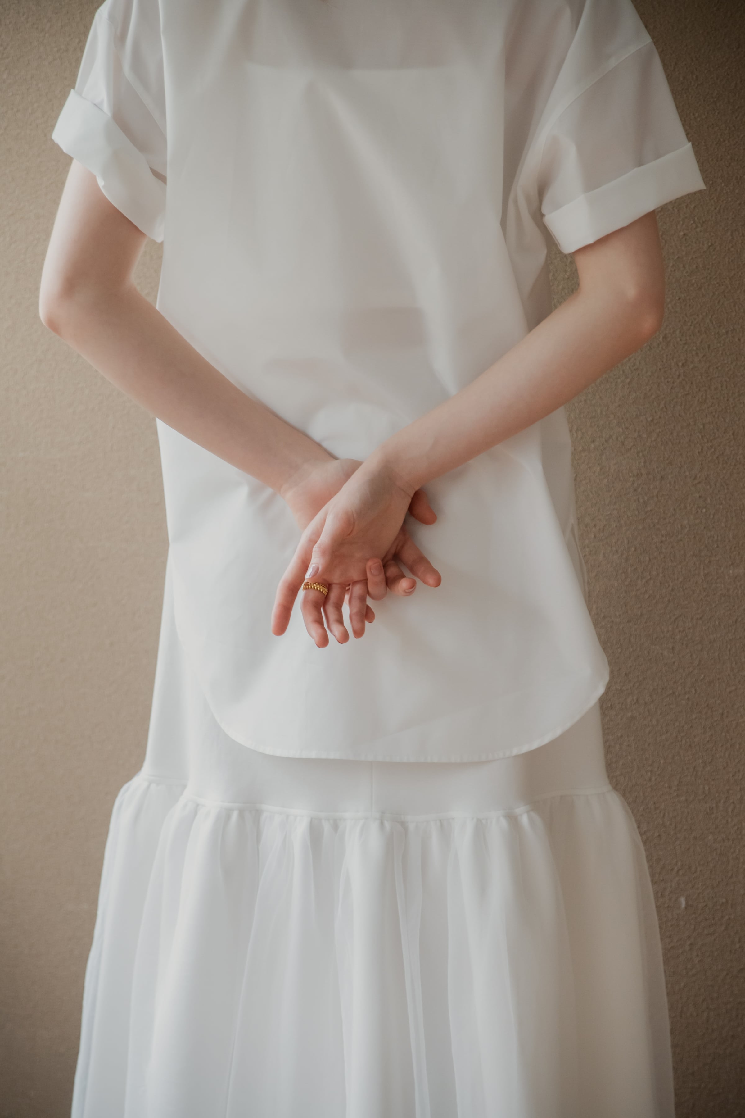 hem tulle skirt【予約販売】 | pois
