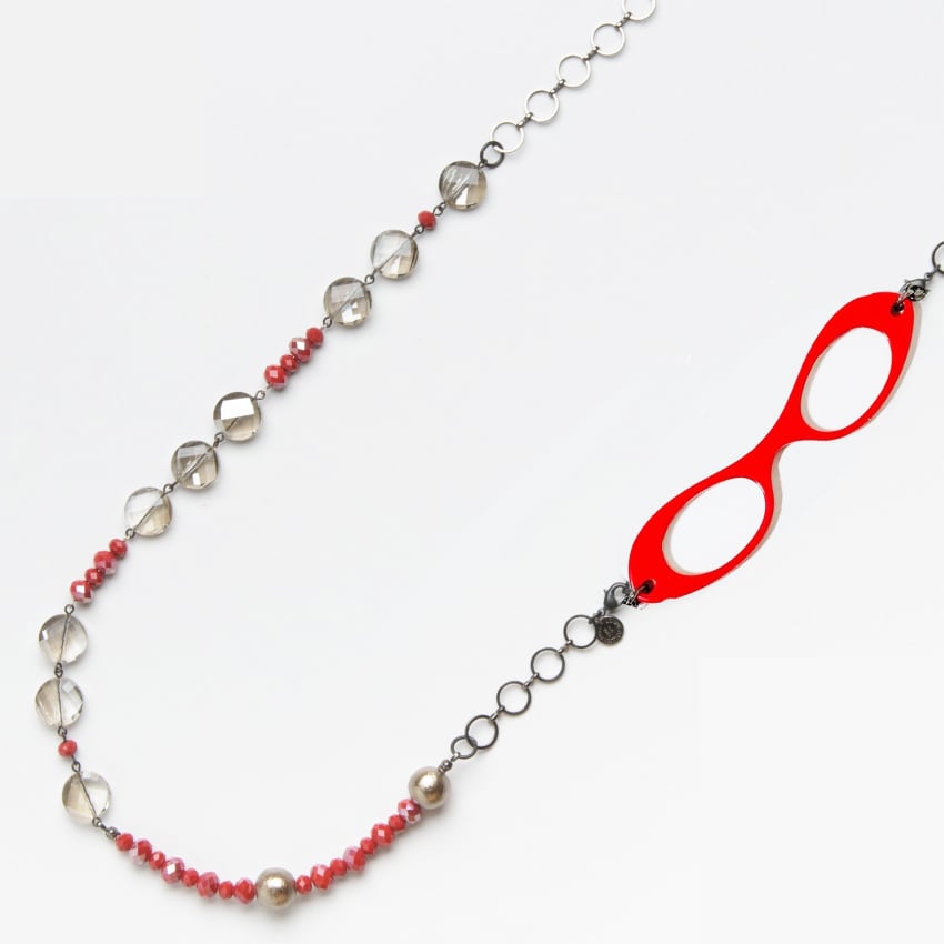 K005 Shiny Red | loupecollier
