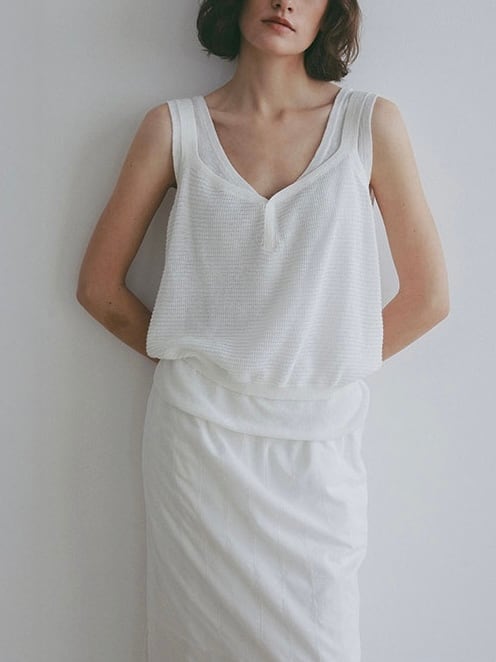 M.N様ご注文専用ページ anuke Mixyarn Knit Vest | AMBIENT SHARE