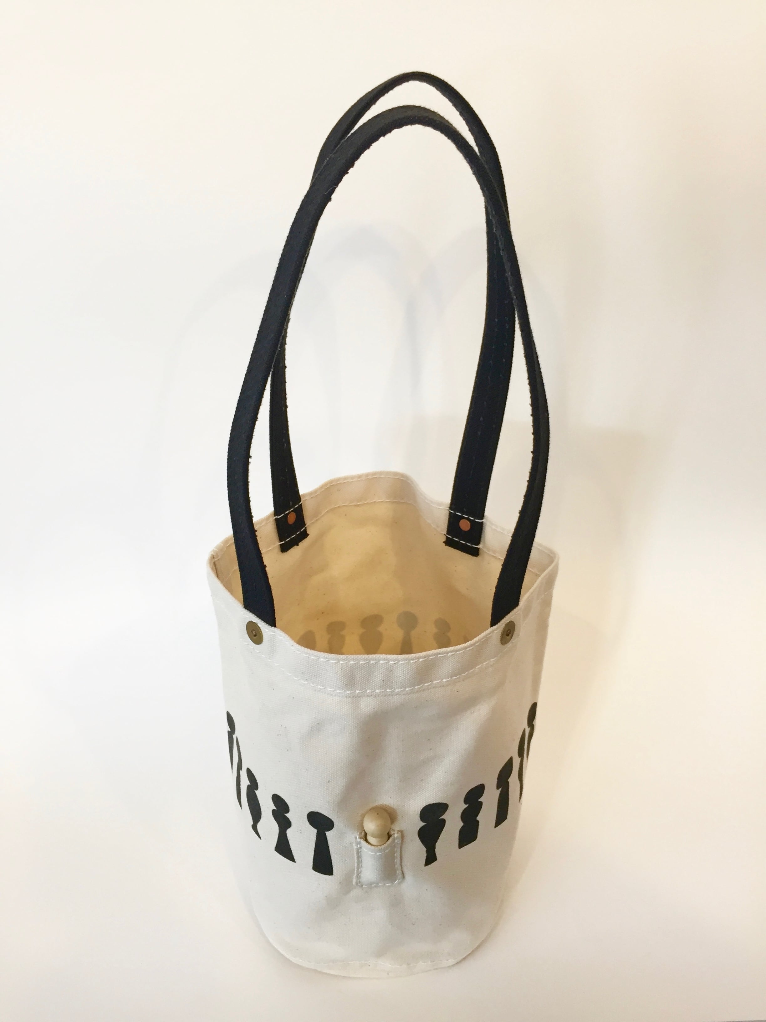 一澤信三郎帆布×コケーシカ のトートバッグ/大(生成り色)