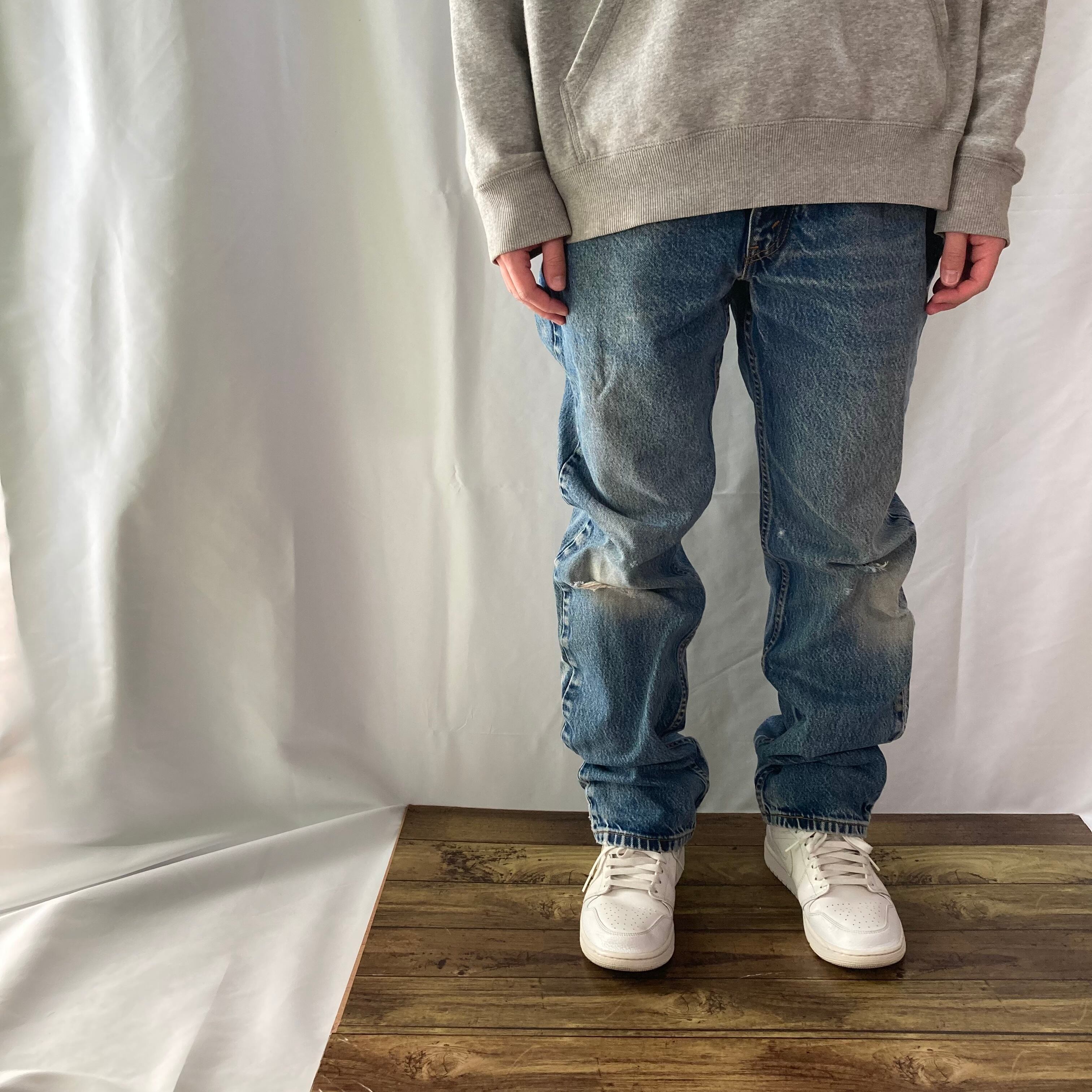 リーバイス Levi's 505 テーパードジーンズ デニムパンツ USA製 メンズw34 /eaa270884