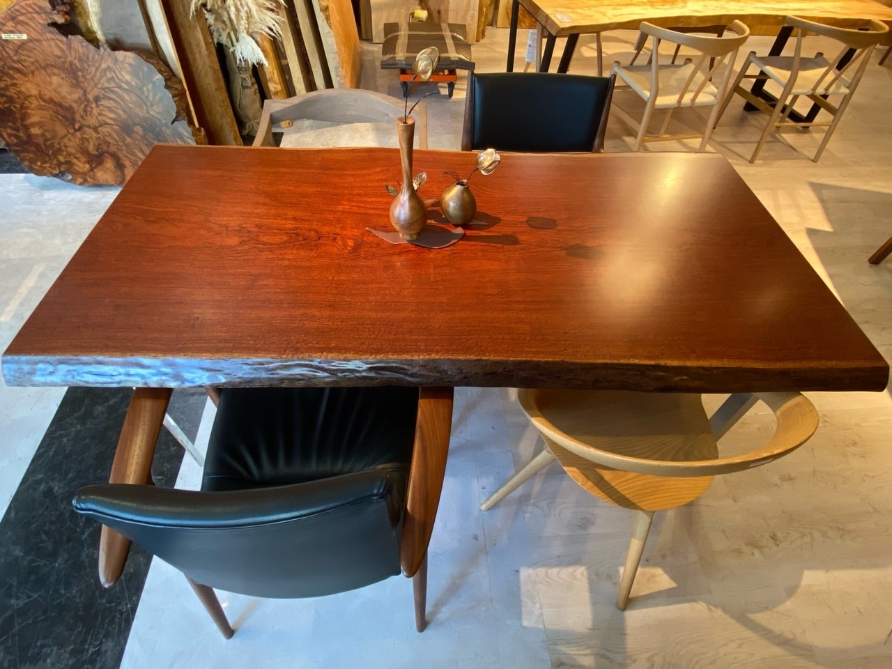 玉杢】ブビンガ_1680×780-815×50_青山店_テーブル天板/一枚板