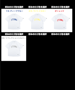 Slant Logo Long T-shirts :ライトグレー ロゴ色選択可