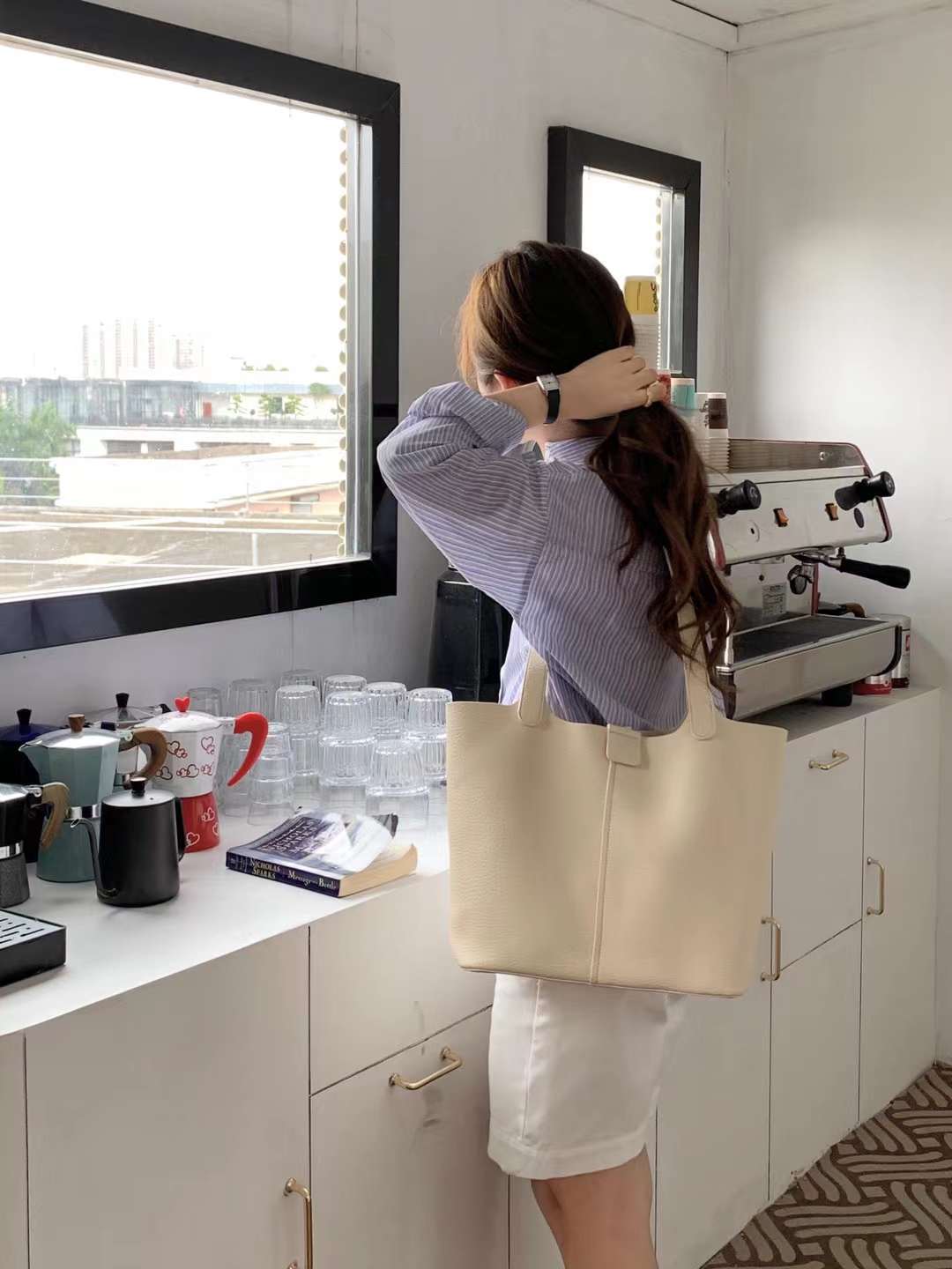 カラービッグトートバック　AS103-4082