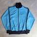 80s 有原みゆ紀 青 水色 デサント Adidas トラックジャケット L