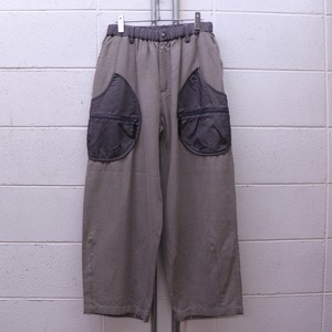 【gym master】WAFFLE WEAVE DROP POCKET PANTS
