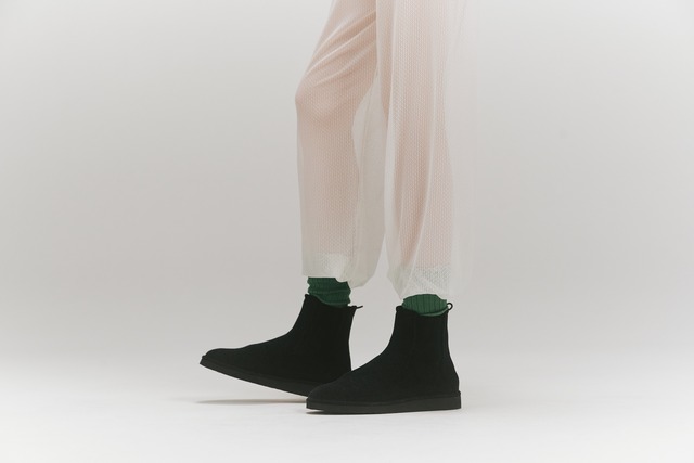 squareboots-MOSS / BLACK