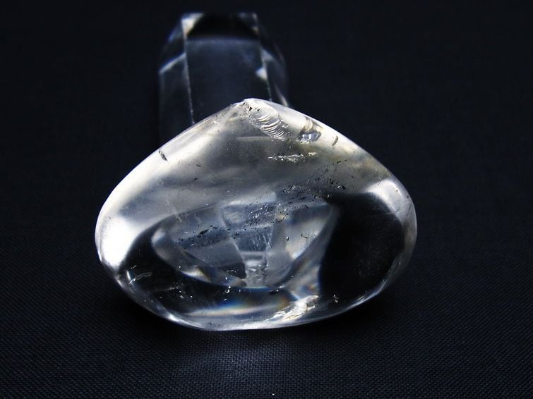 水晶 ハート置物 一点物 145-1619 | 天然石・パワーストーンの東昇 BASE店