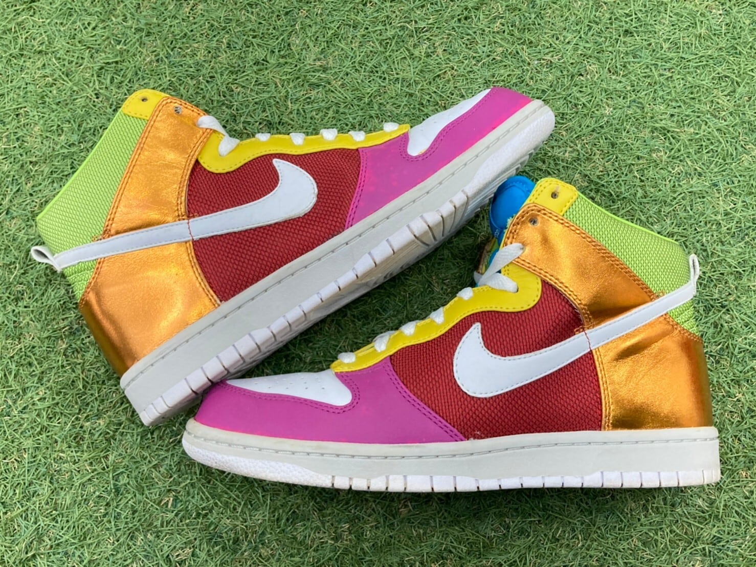 NIKE WMNS DUNK HIGH PREMIUM MULTI 26.5cm 317814-111 55738 | BRAND 