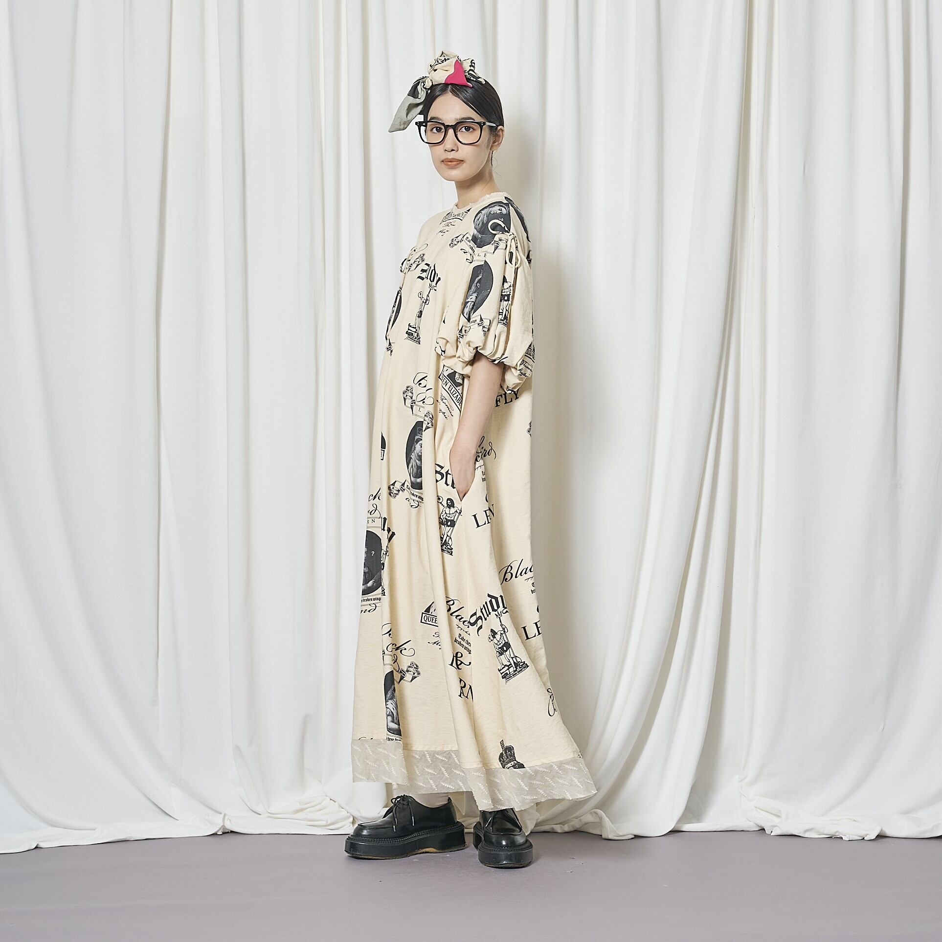 ワンピース Thomas Magpie Original print dress Thomas Magpie Original Print Dress【2261403】 | THOMAS MAGPIE