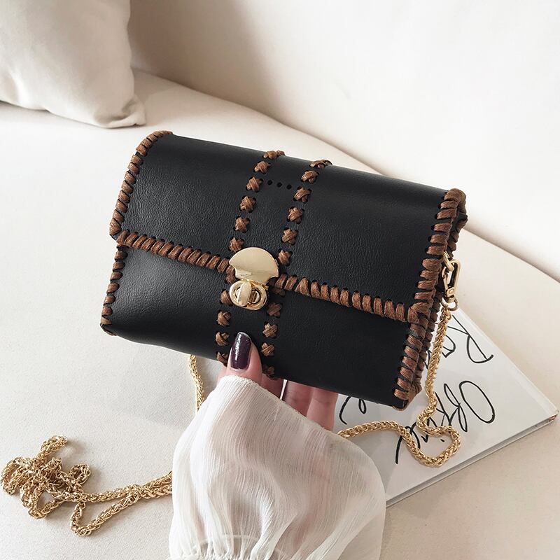 オータムウィンターチェーン スタイル 秋物 冬物 スクウェア Tiancai_Wing_Bag58227465888