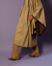 1970's Saint Laurent - Rive Gauche / Cape Coat