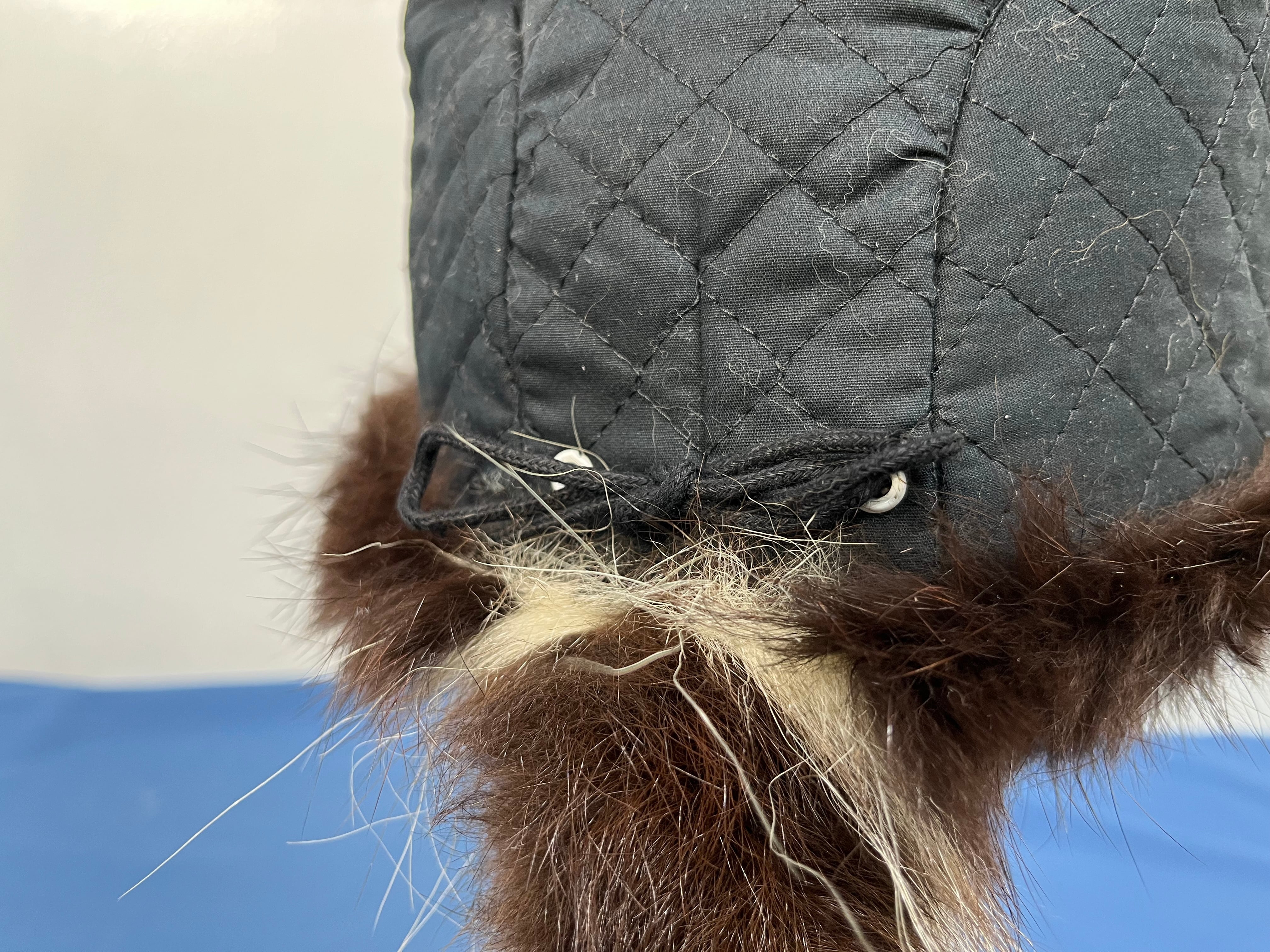 毛皮　狸　帽子 たぬき 毛皮 狸 帽子 たぬき - メルカリ