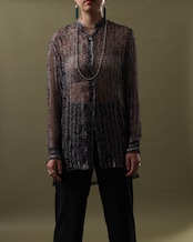 Dries Van Noten / Sheer Botanical Shirt