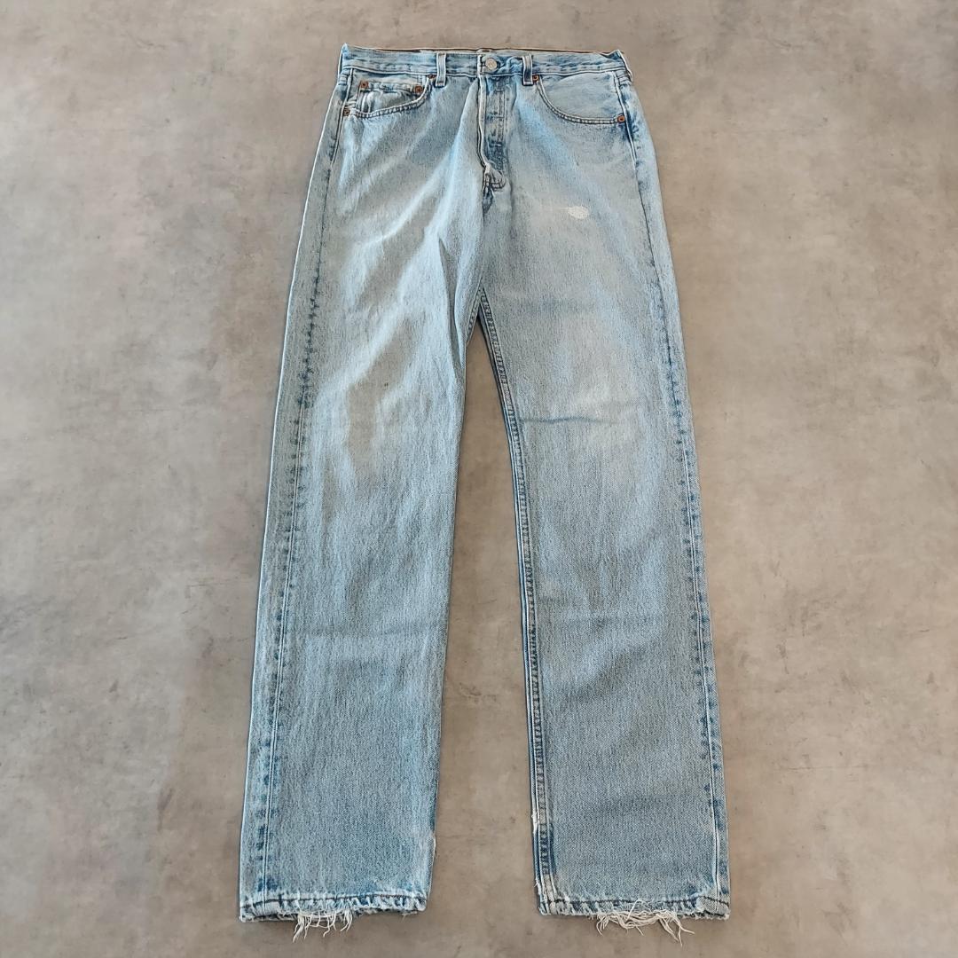 リーバイス501 Levis W33 青 古着 90s USA製 22627