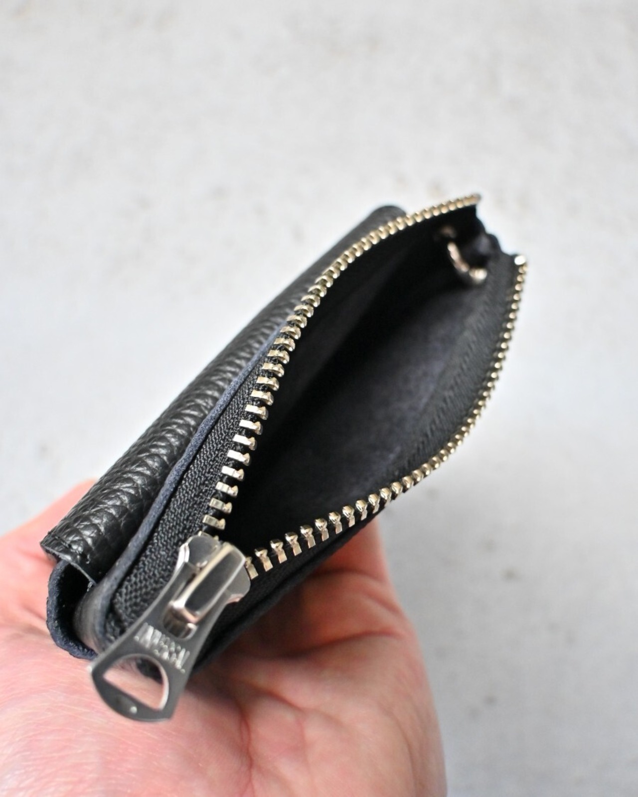 Zipper Compact Wallet | LOMEI LEATHER WORKS