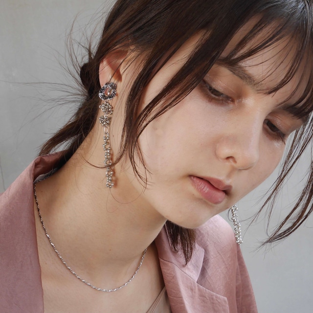 【nity jewelry】amaranthus_silver ピアス イヤリング