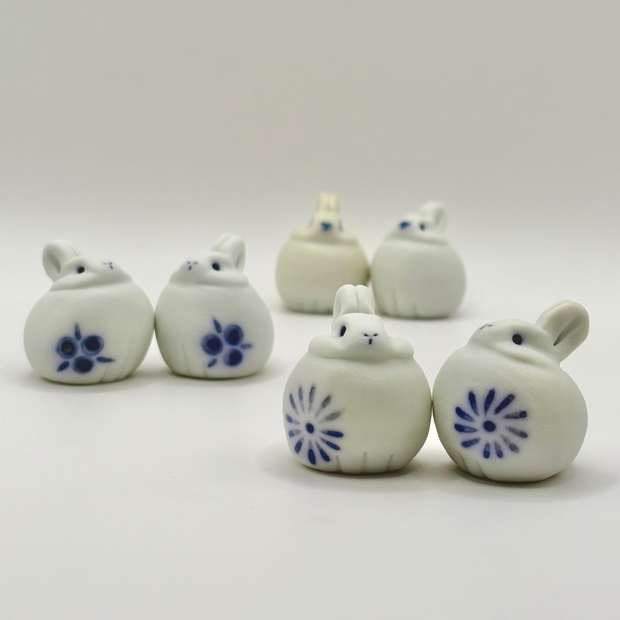 通常販売) らふうさ 手作り陶器のちいさなうさぎ | やきもの みちかけ