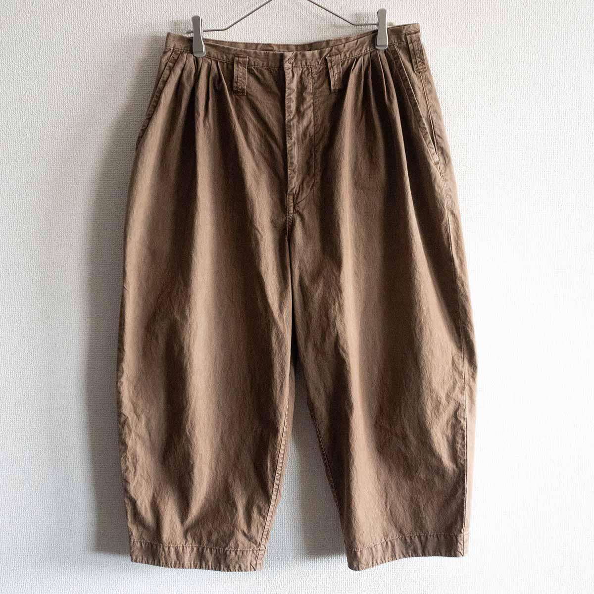 Porter Classic POPLIN JAZZ PANTS ブラウン Porter Classic POPLIN JAZZ PANTS ブラウン Porter Classic POPLIN