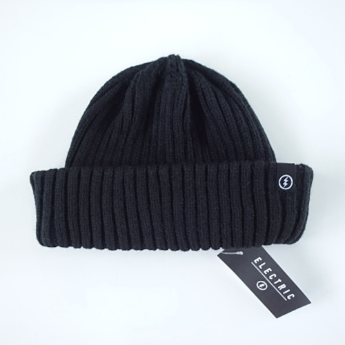 ELECTRIC：KNIT BEANIE BLACK  エレクトリック　ビーニー