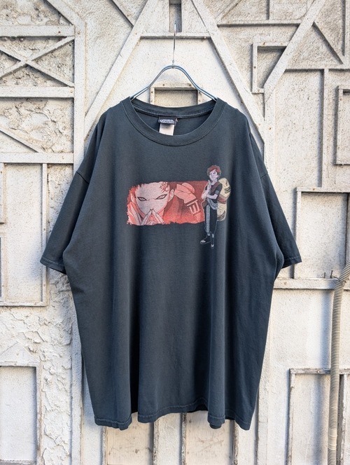 "NARUTO" print tee / 我愛羅
