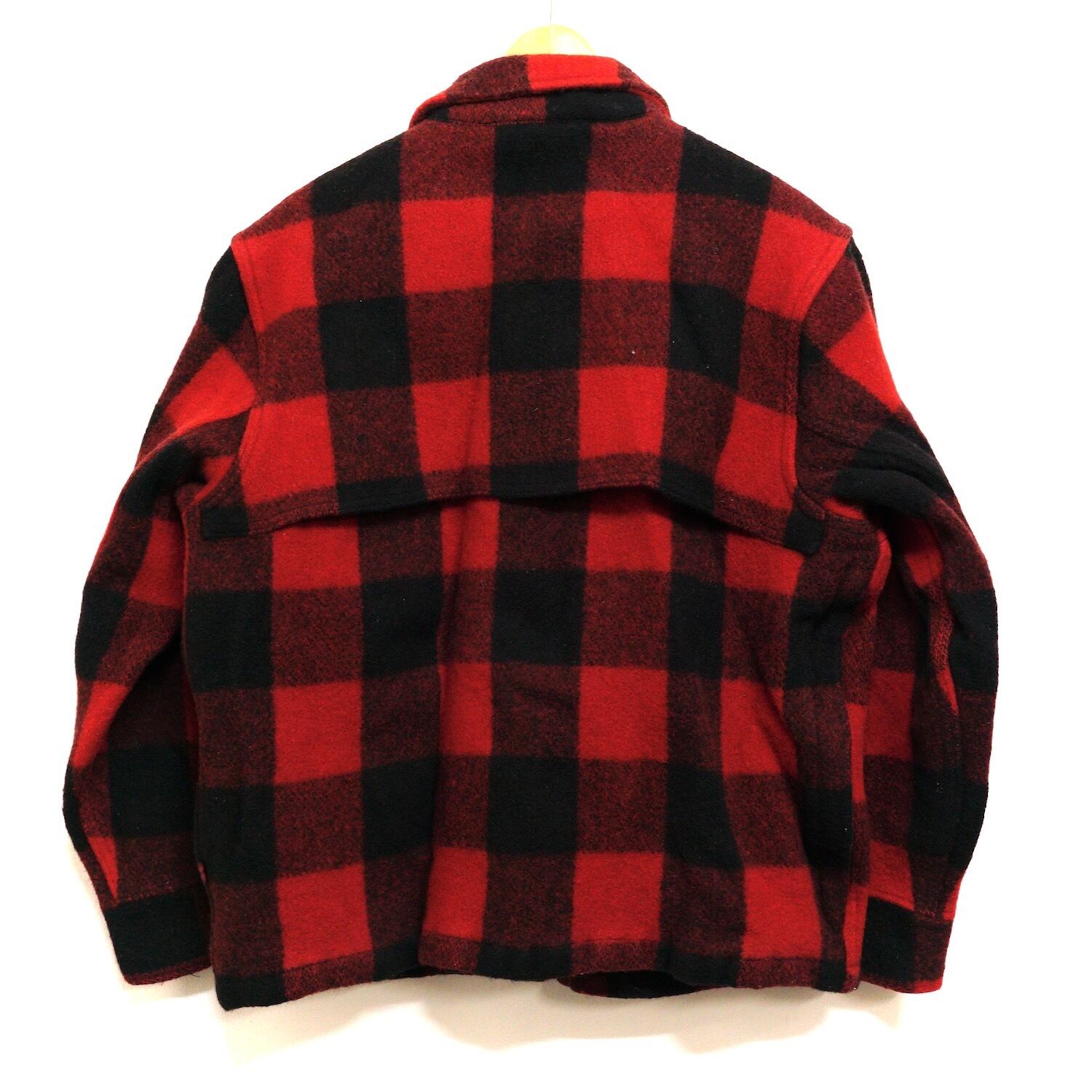 90s Woolrich ウールリッチ USA製 ハンティングジャケット 赤-
