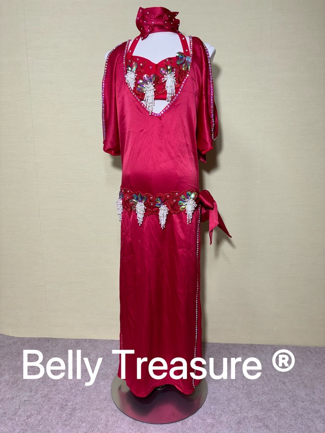 【翌日発送可能商品】キッズ用　ベリーダンス衣装  WZY SZ010 Lサイズ