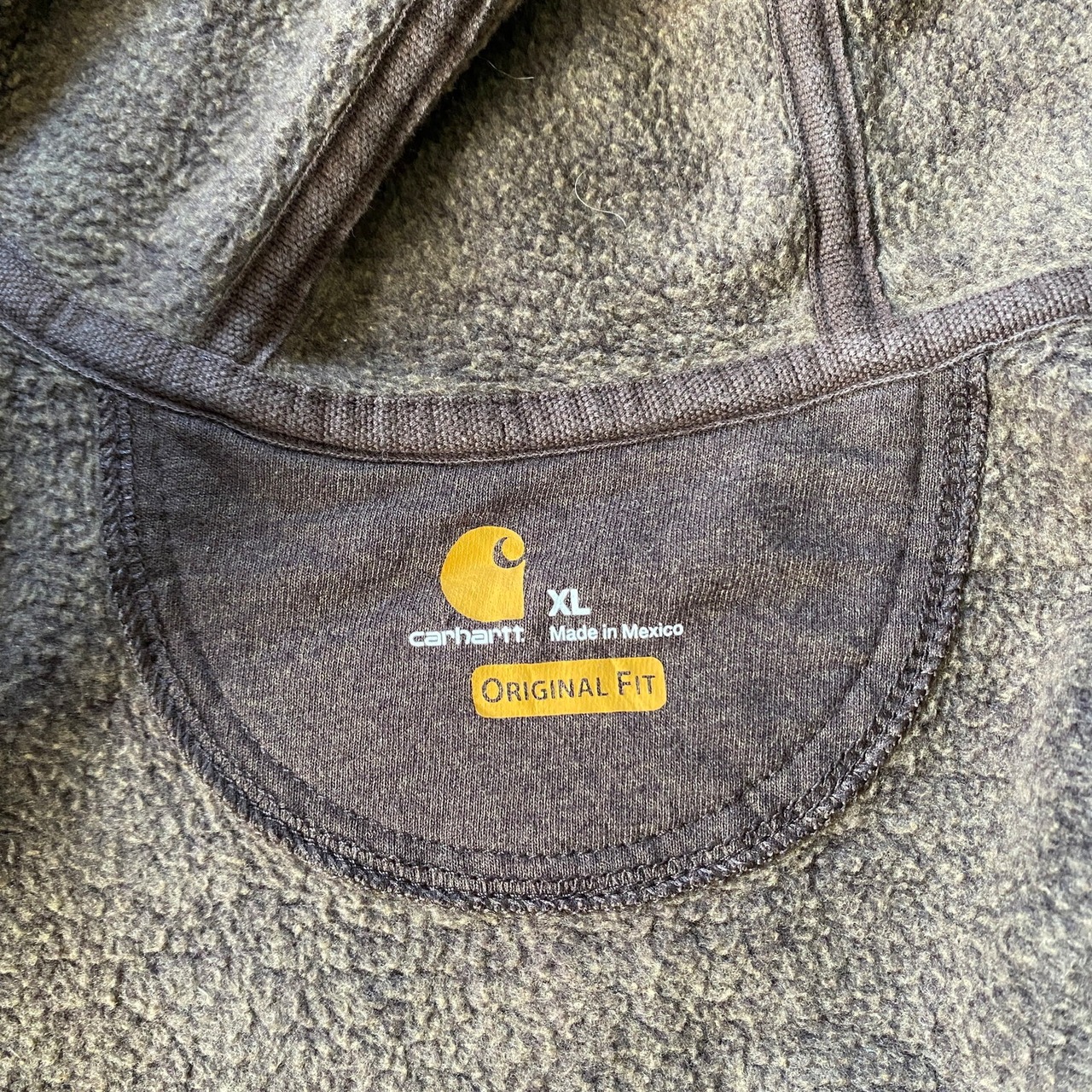Carhartt カーハート 裏起毛 企業ロゴ刺? スウェットパーカー メンズXL 