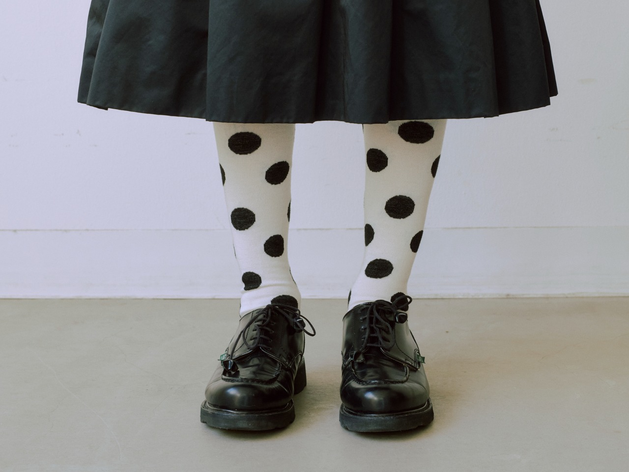 Dot wool long