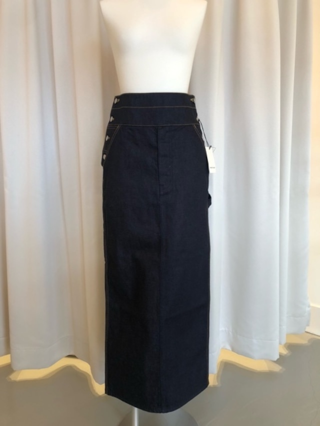 beautiful people-selvedge denim tight skirt