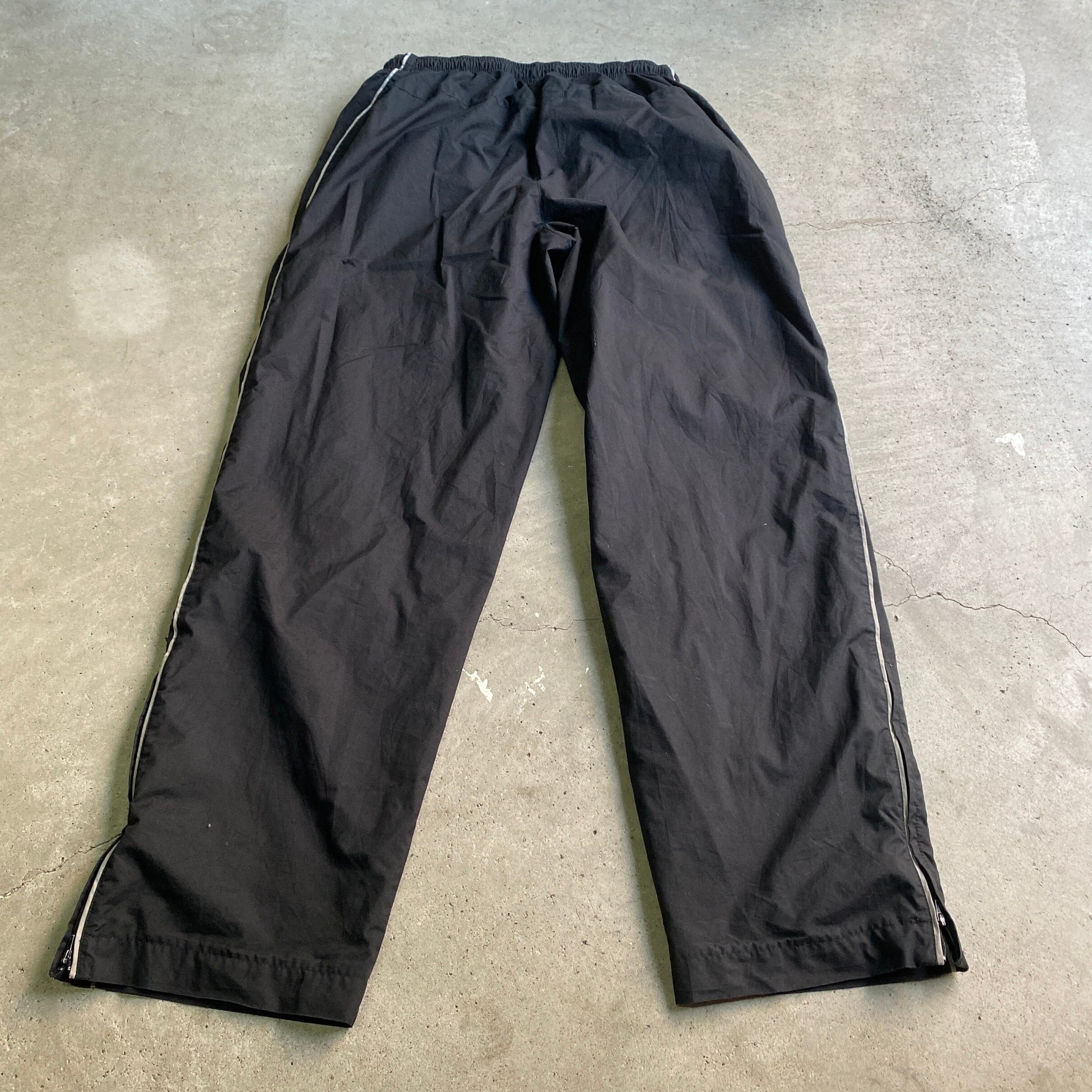 NIKE ナイキ スウォッシュロゴ刺繍 ジョグパンツ メンズL 古着