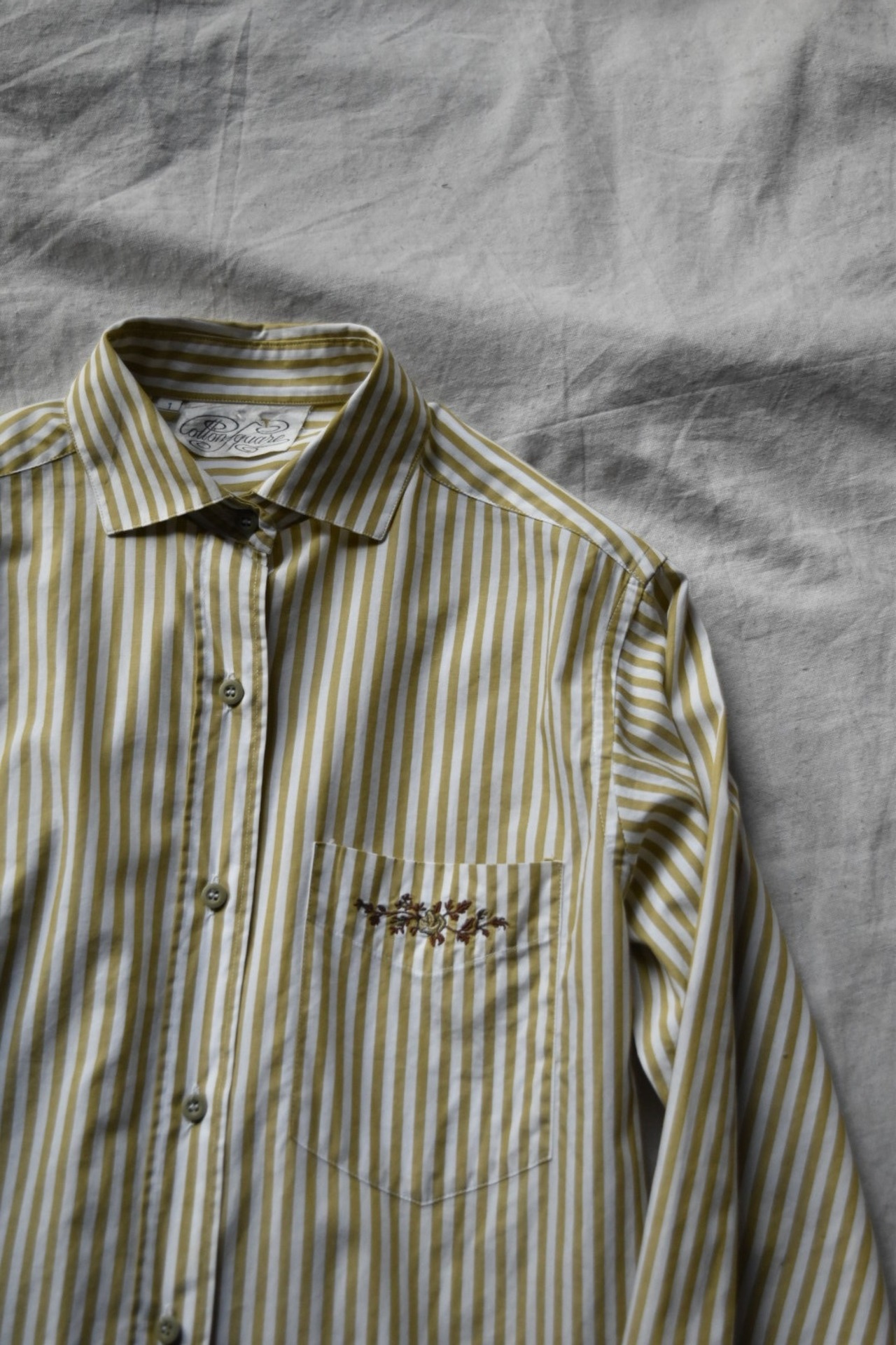 France Mastard stripe shirt