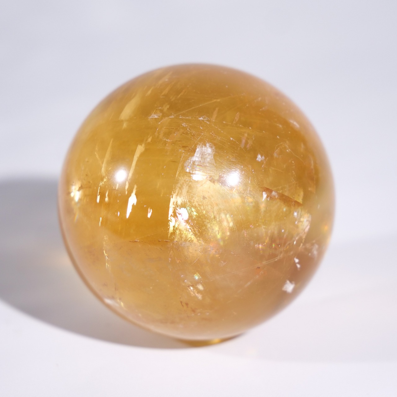 カルサイト ゴールデンカルサイト / スフィア【φ4.4cm】