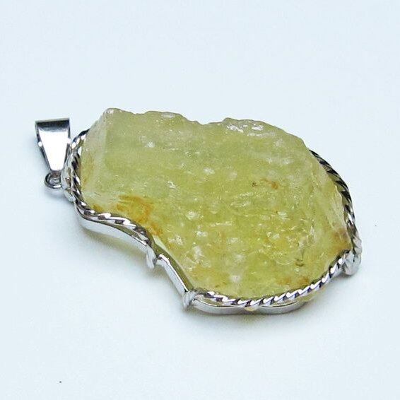 リビアングラス ペンダント 一点物 112-13923