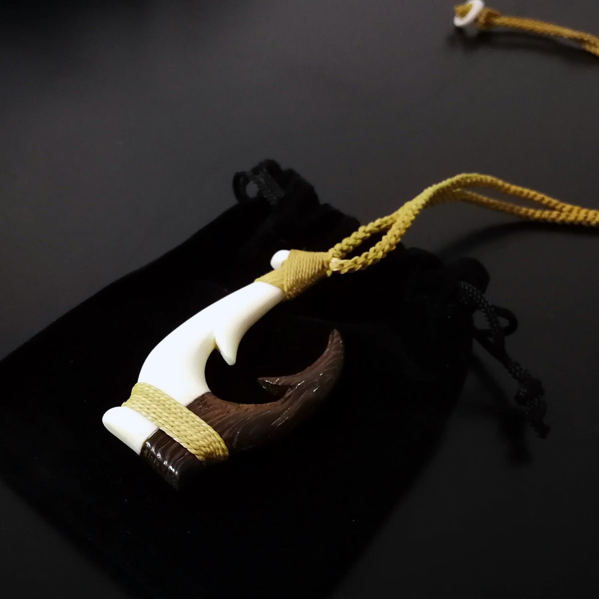 HAWAII コアウッド フィッシュフック ハンドメイド （OLD HAWAII ARTS